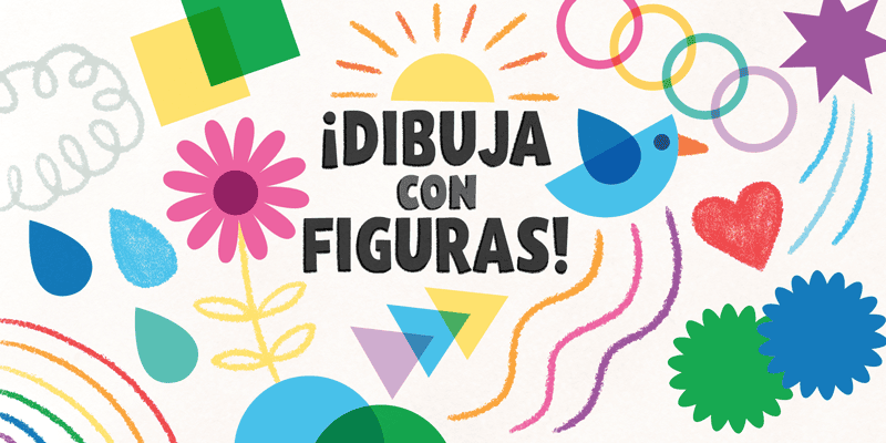 ¡Dibuja con figuras!