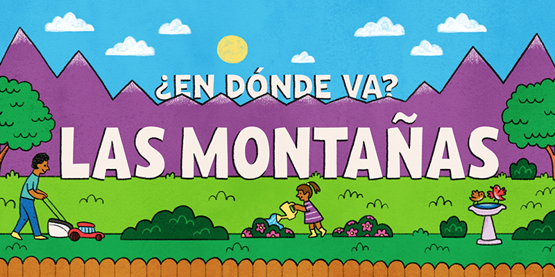 ¿En dónde va? Montañas