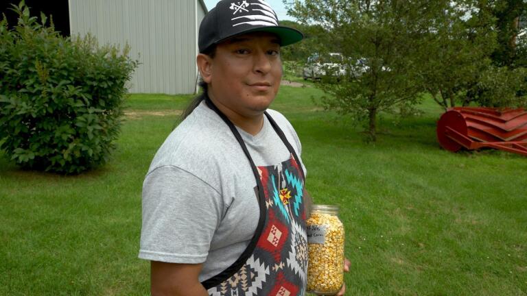 Brian Yazzie's Three Sisters Dish