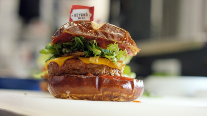 Beyond Meat burger | Still from "Broken Bread" Future