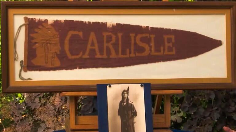 Appraisal: Carlisle Indian School Pennant, ca 1912