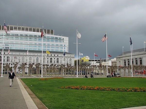 The California Supreme Court building