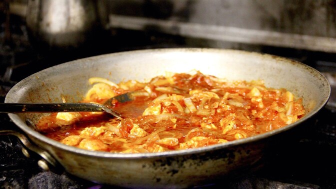 Chicken Tibsi | Courtesy of Industry Cafe & Jazz