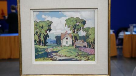 Appraisal: Alfred Joseph Casson Landscape Oil, ca. 1935