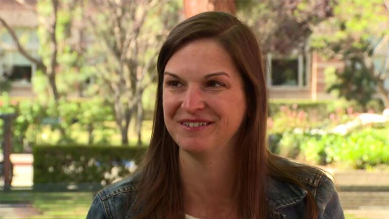 Sarah Dessen at the 2015 Los Angeles Times Festival of Books
