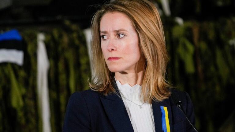 Estonian Prime Minister Kaja Kallas on the war in Ukraine