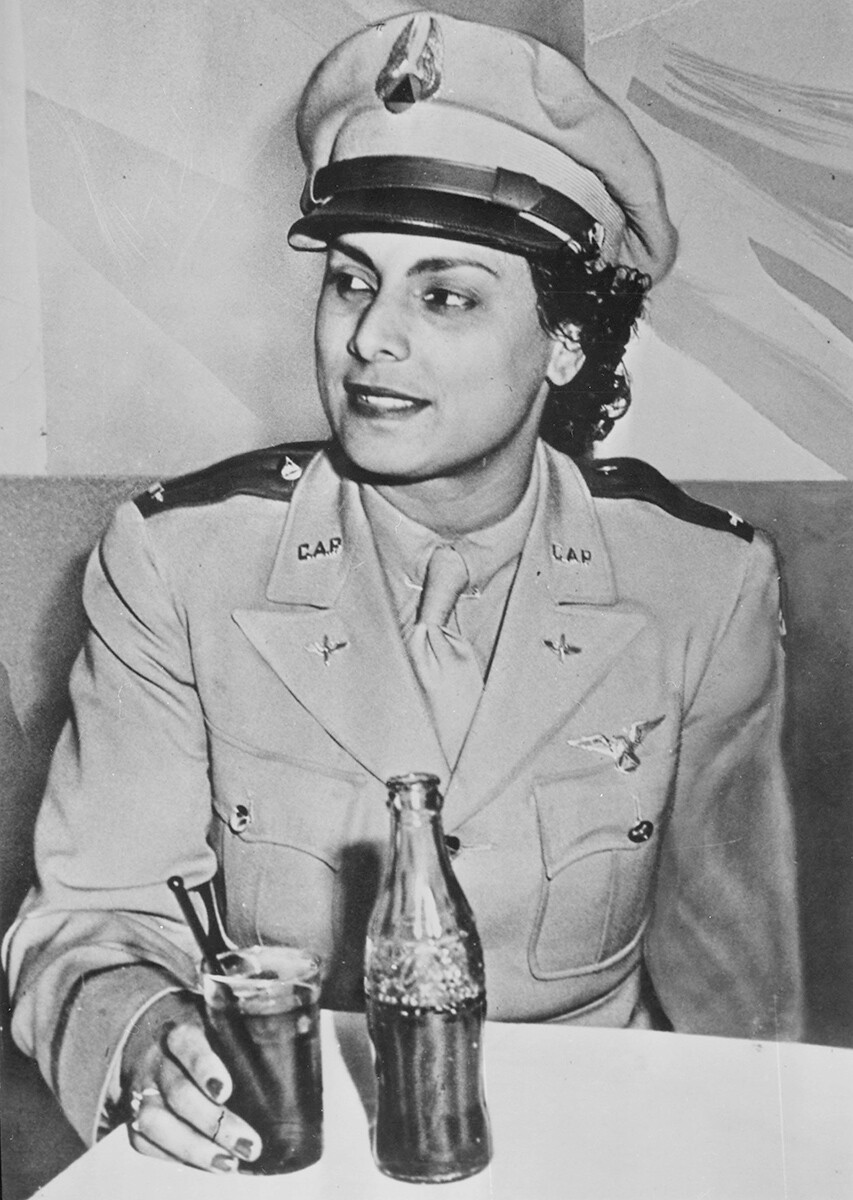 Willa Brown, circa 1941, was the first African American woman to receive a commission as a lieutenant in the U.S. Civil Air Patrol." | Flickr/The U.S. National Archives/Creative Commons
