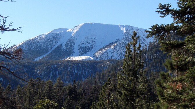 San Gorgonio Peak in snow | Photo: Mitch Barrie, some rights reserved