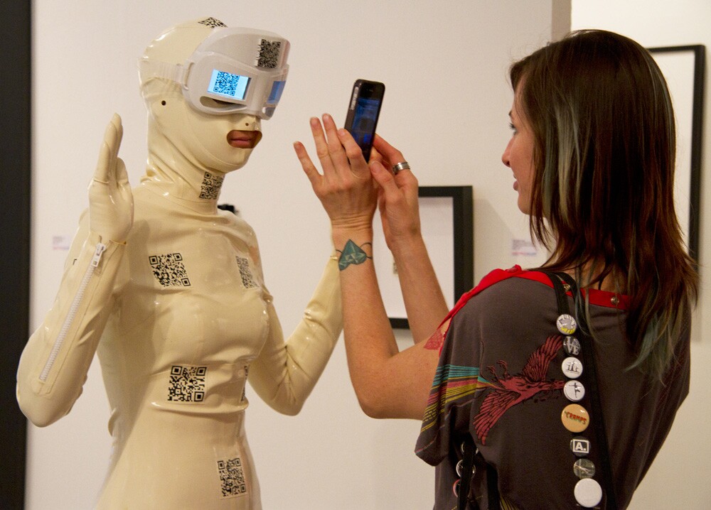 Body Code Performance Documentation at Context Art Miami © Tiffany Trenda 2012.