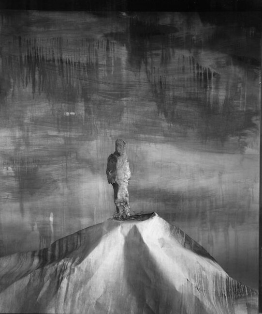 Man on Hill, 89MHA1 1987-9, Internal Dye-diffusion Print, 20x24"