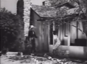 Herb Jeffries and Artie Young on Murray's Ranch | Screen capture from The Bronze Buckaroo, 1939