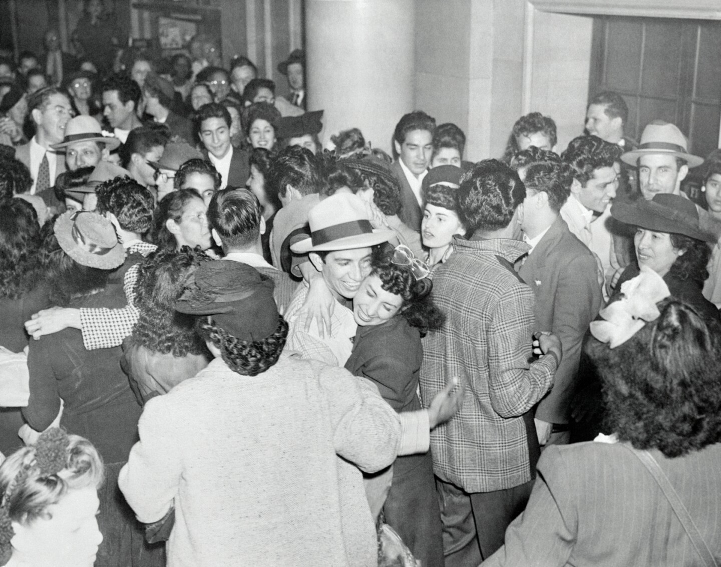 Zoot suit rioters/pachucos acquitted, 1944.