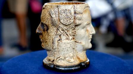 Appraisal: Martin Brothers Humidor, ca. 1878