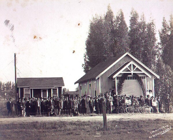 Opening ceremony for the Wintersburg Mission on May 8, 1910 | historicwintersburg.blogspot.com