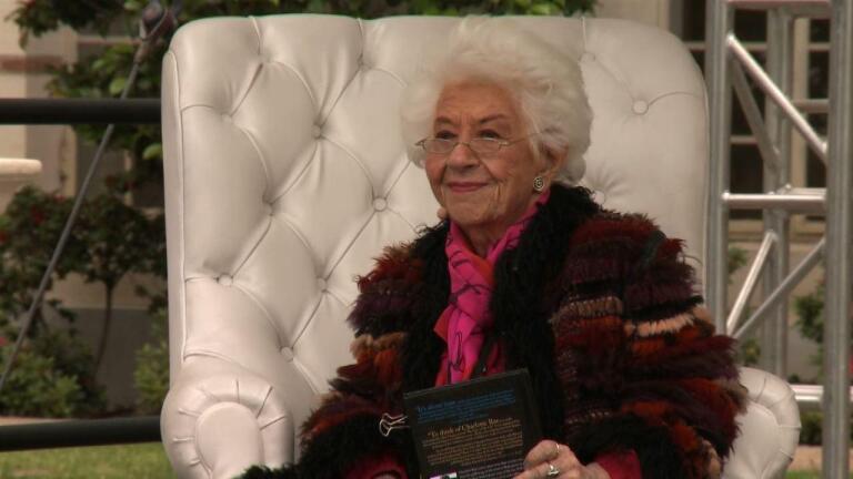 Charlotte Rae & Larry Strauss | 2016 LA Times Book Festival