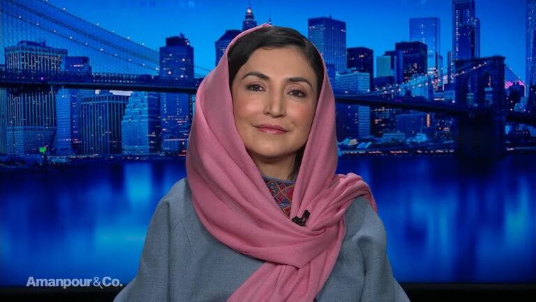 Afghan Ambassador Adela Raz Explains Taliban Negotiations