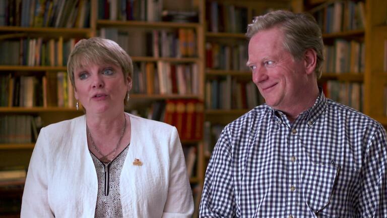 "Little House" TV stars Alison Arngrim and Dean Butler