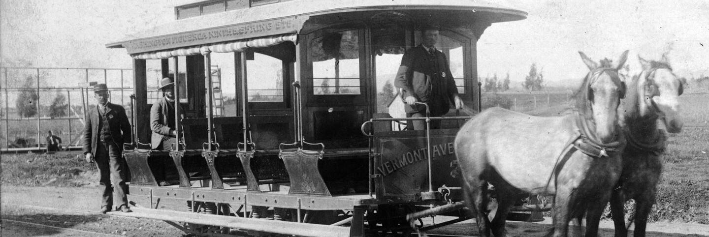 A horsecar (header)