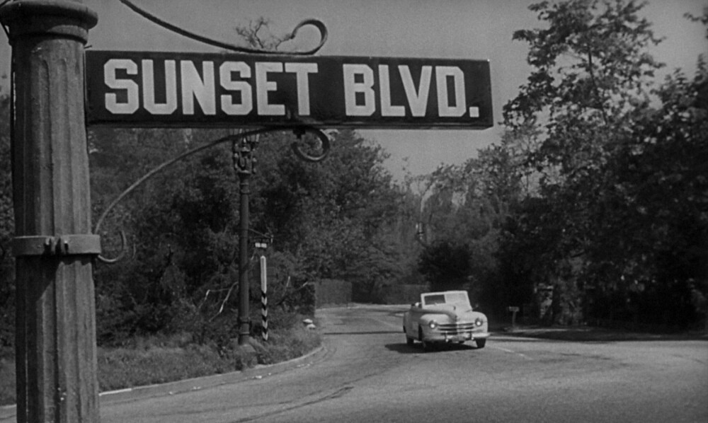 "Sunset Boulevard," 1950.