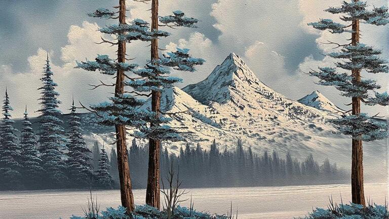 Winter Among the Pines