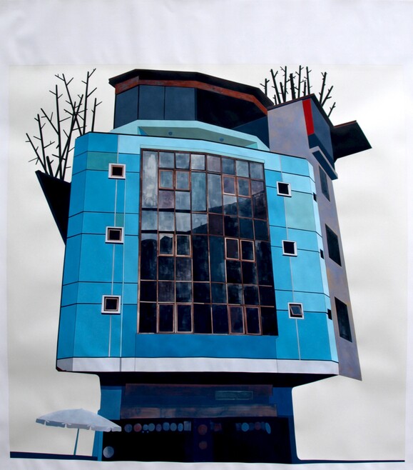 "Rooftop Garden 2" by Sara J. Frantz