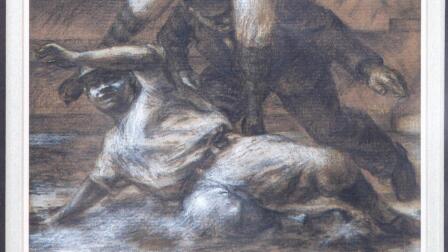 Appraisal: Jared French Study for "Safe," ca. 1937