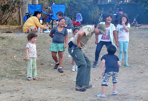 RangerPlayingKids