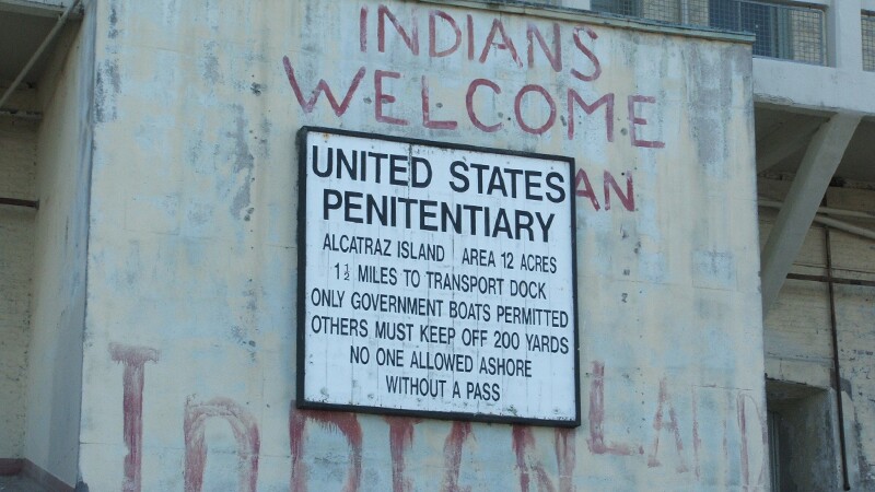 Physical reminders of the 1969-71 Alcatraz Occupation remain to this day | National Park Service