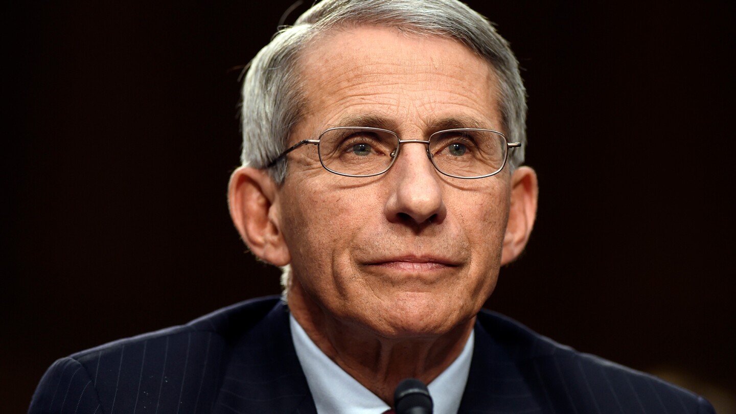 Dr. Anthony Fauci, director of the National Institute of Allergy and Infectious Diseases, testifies on the Ebola outbreak in West Africa on Capitol Hill in Washington, Sept. 16, 2014.