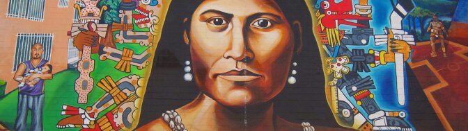 Mural honoring Toypurina