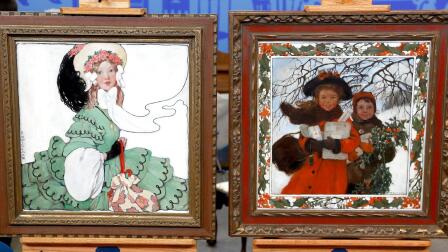 Appraisal: Eugenie Wireman Illustrations, ca. 1908