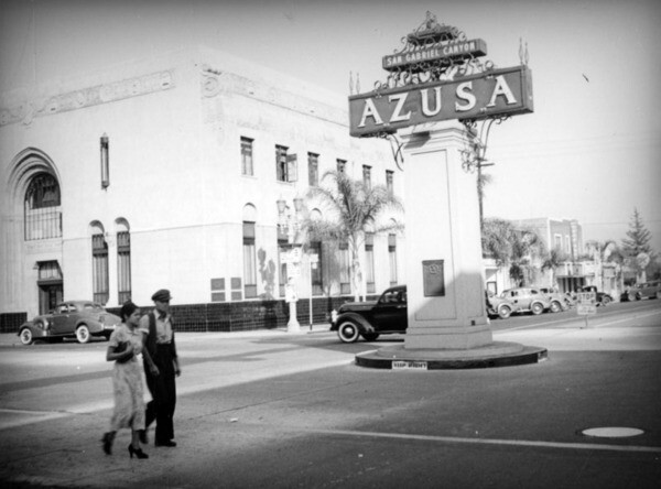 City of Azusa, ca. 1937 | Herman J. Schultheis Collection, Courtesy of the Los Angeles Public Library