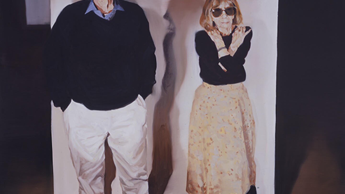 Eric Fischl, "Joan and John," 2002, Oil on Linen, 70x75 inches (177.8 x 190.5 cm) | The Broad Art Foundation