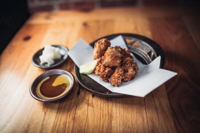 Kara-Age - Fried Chicken Ebi Harumaki from Tsubaki | Courtesy of Life & Thyme
