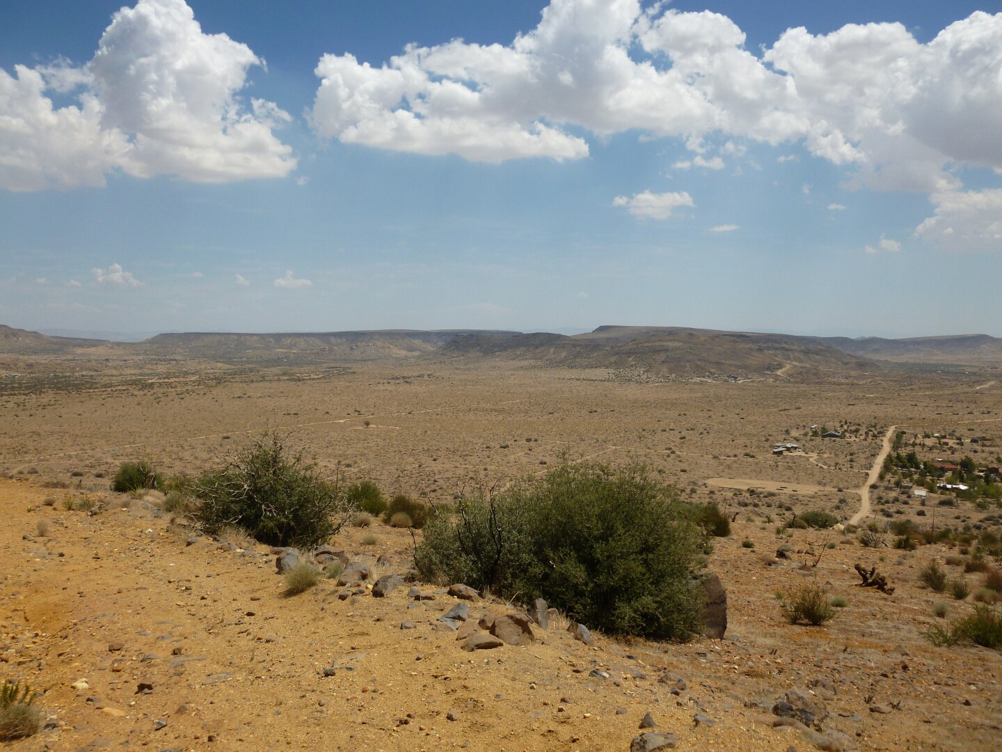 The landscape at Pioneertown Mountains Preserve.