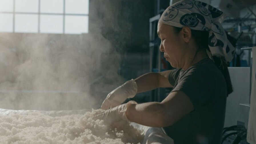 Noriko Kamei | Still from "The Migrant Kitchen" Sequoia Sake MKs3