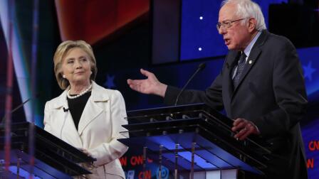 Clinton, Sanders spar in debate; GOP argues over delegates