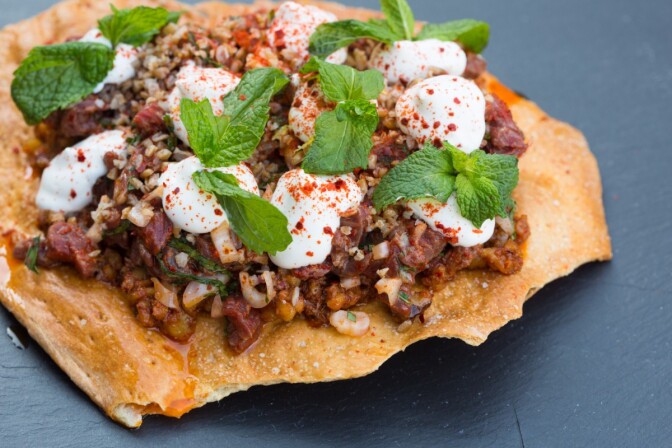 Middle-Eastern Beef Tartare | Carla Choy
