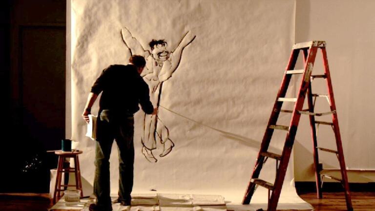 Steve Brodner sketches Cab Calloway Part 1