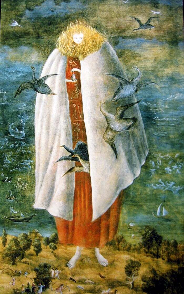Leonora Carrington’s The Giantess, circa 1947 | Flickr/Blache69