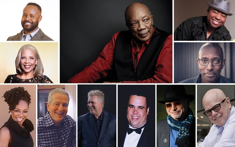 In Tune with Quincy Jones: A Special Panel Event Featuring Q’s Key Collaborators > Patti Austin, Thomas Bähler,  Ed Eckstine, Siedah Garrett, Jerry Hey, Paul Jackson, Jr., David Paich, Greg Phillinganes, John “JR” Robinson, Mervyn Warren
