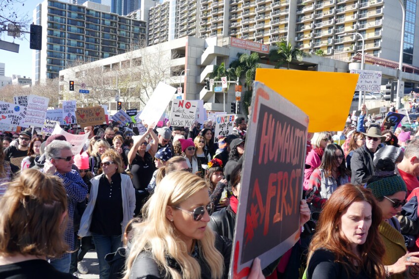 Women's March: Pershing Square