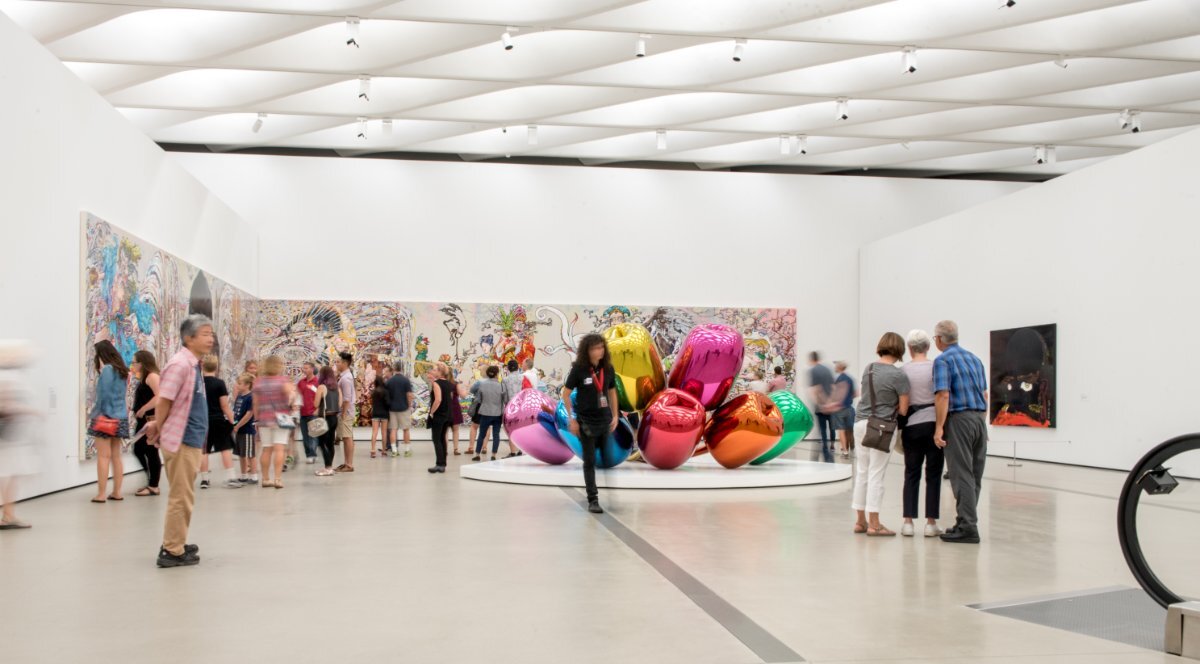 826LA visits the Broad | Courtesy of 826LA