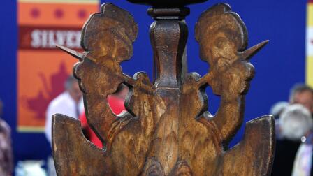 Appraisal: Renaissance Style Torchères & Watercolor