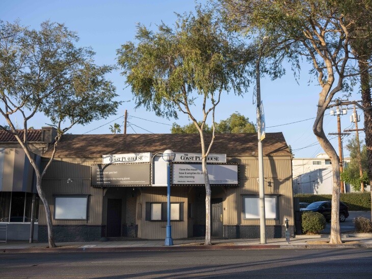 The Coast Playhouse in West Hollywood is currently shuttered due to COVID-19. | Chava Sanchez/LAist