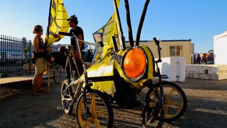 In Austin Bike Zoo, puppets meet cyclists