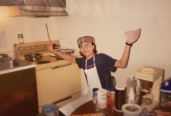 Anil Shahi learns to cook during his college days. "I have become a prolific cook now - I love learning and making ethnic recipes from all over the world," Shahi shared. | Courtesy of Anil Shahi
