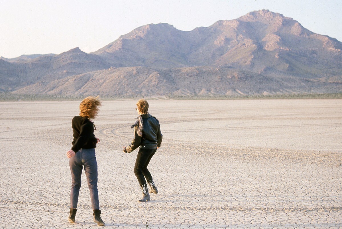 2 lone dancers, Desolation Center: Mojave Exodus, 1983 | Scot Allen