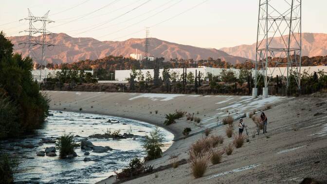 A walk along the L.A. River. | Taylor Fitz-Gibbon