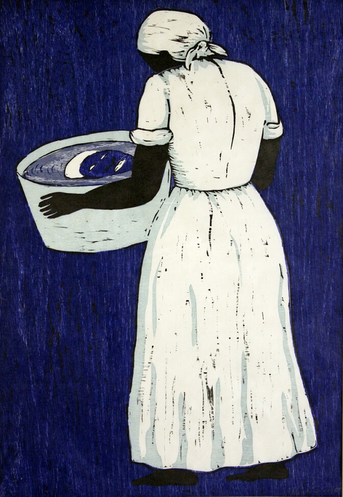 "Washtub Blues," Alison Saar, 2000, edition AP 5/8 | Courtesy of the Jordan Schnitzer Collection